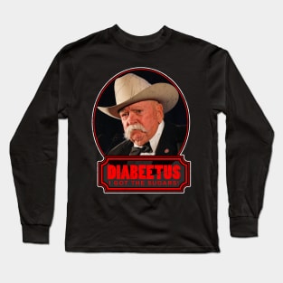 RETRO Vintage STYLE  DIABEETUS I GOT THE SUGARS! Long Sleeve T-Shirt